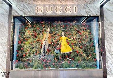 gucci window display|gucci storefront displays.